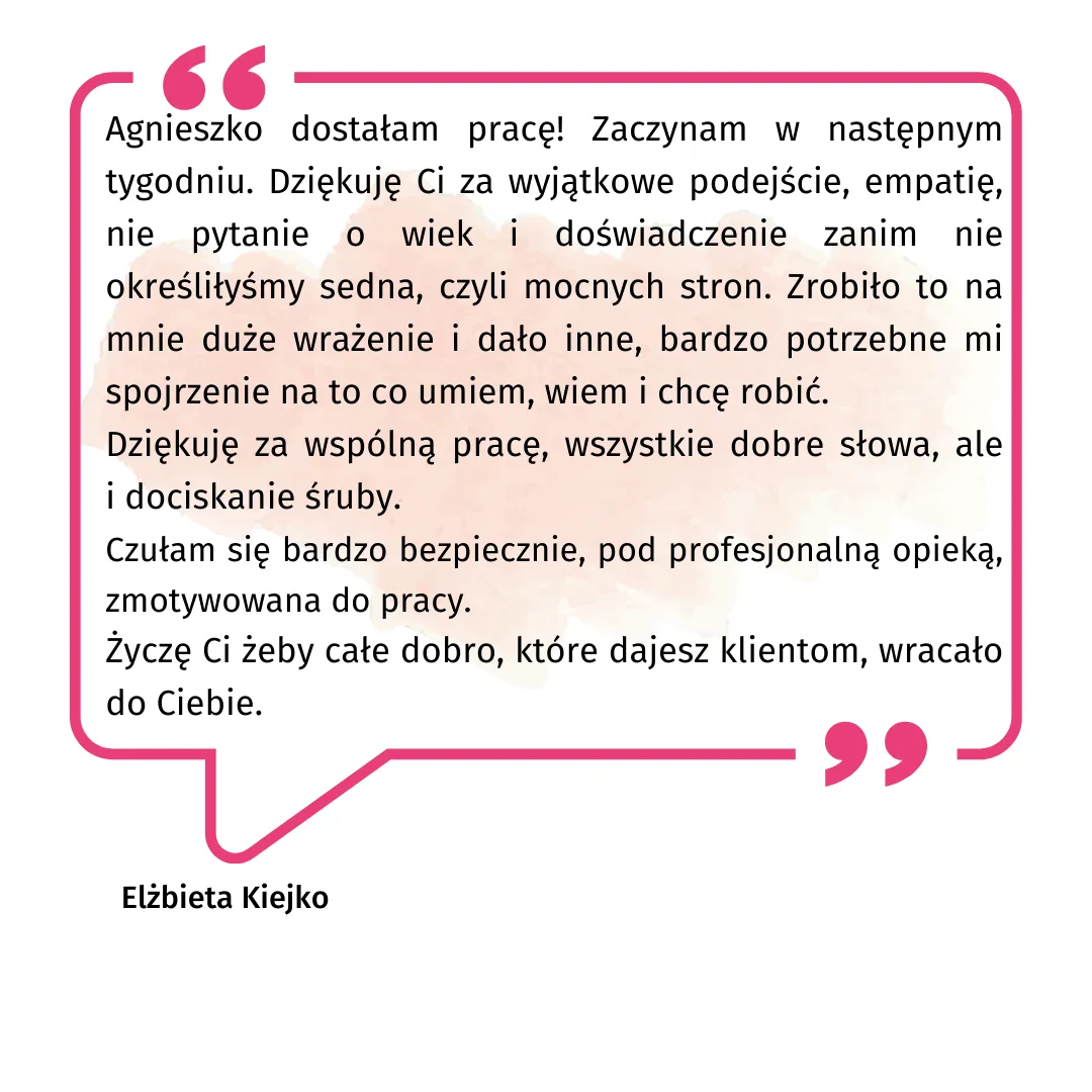 Opinia: Ela Kiejko
